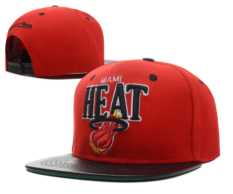 NBA Miami Heat MN Snapback Hat #97